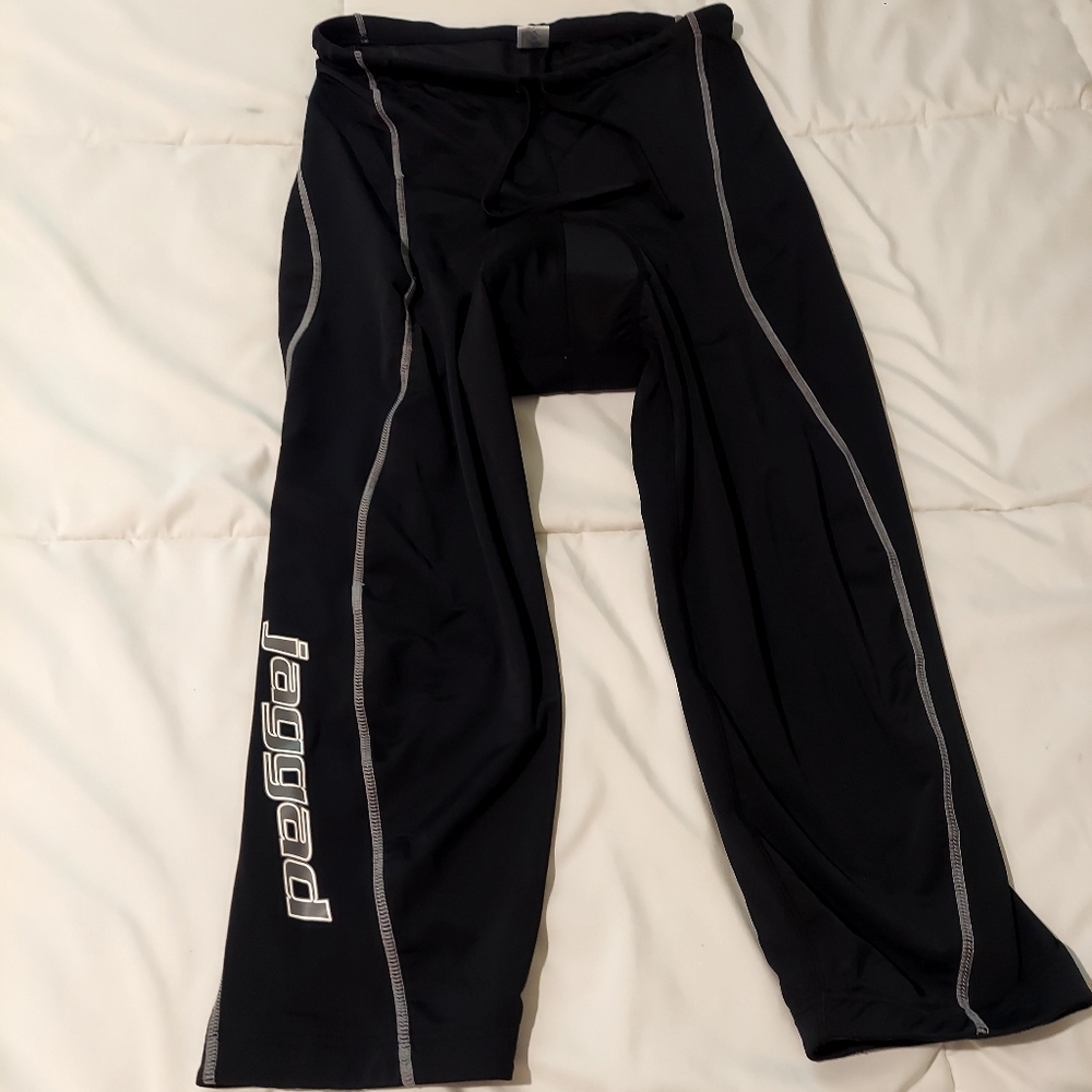 Jaggad Black Performance Biking Leggings, XL